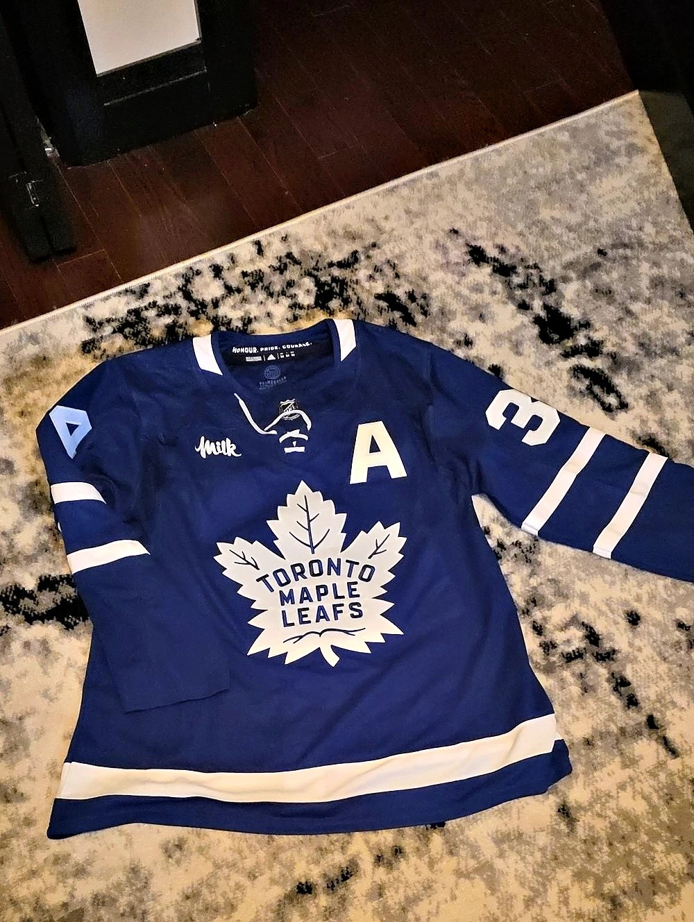 adidas Toronto Maple Leafs Auston Matthews Adidas Primegreen Authentic Pro
